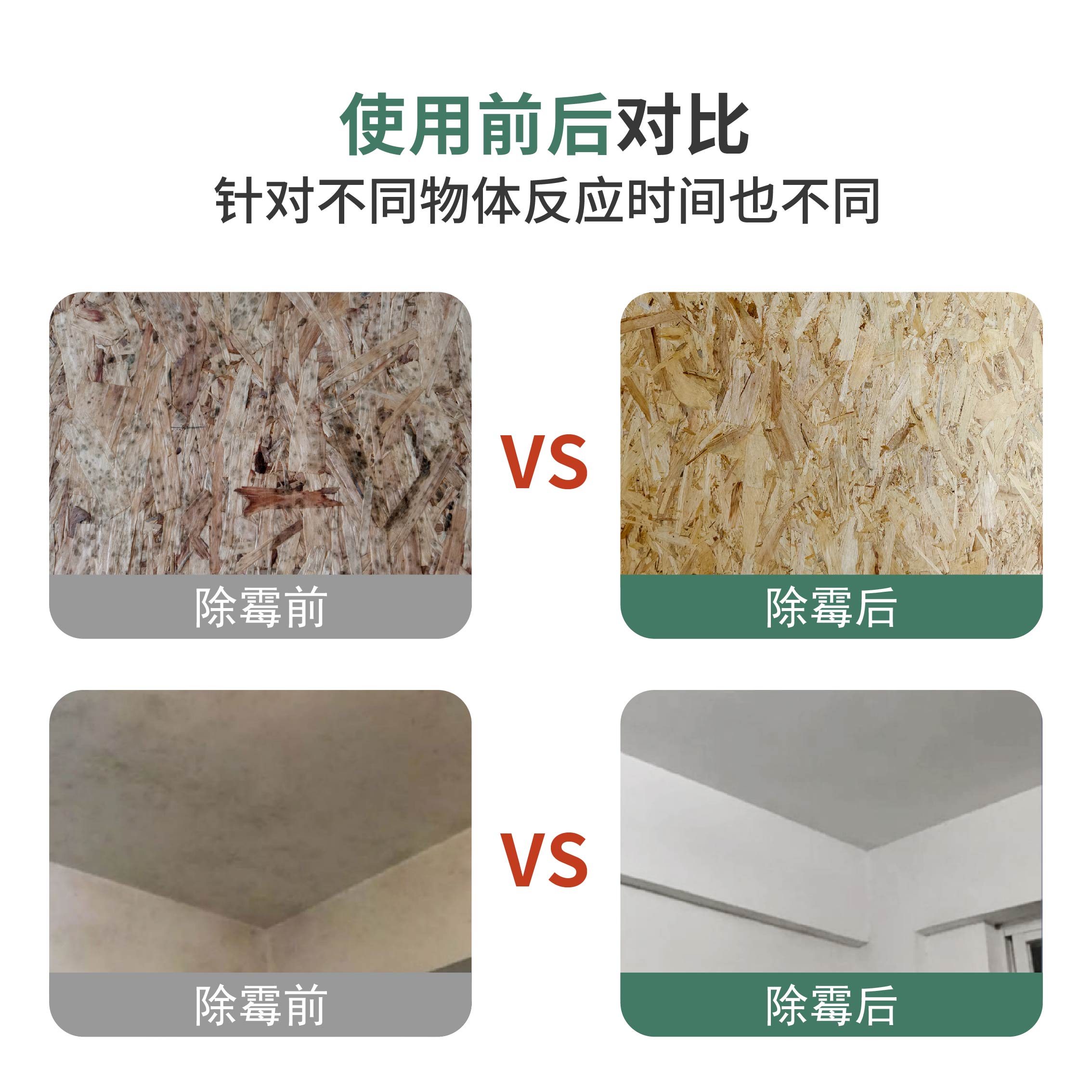 iHeir-CM Mold Remover | Effective Cleaner for Walls, Wood & Bamboo