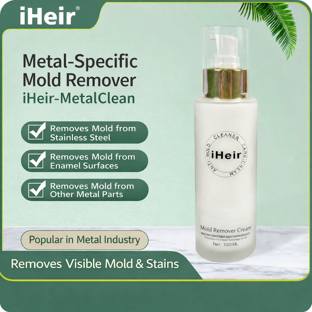 iHeir MetalClean – Metal Mold Remover for BBQ Grills, Fire Pits, Faucets & Stainless Sinks