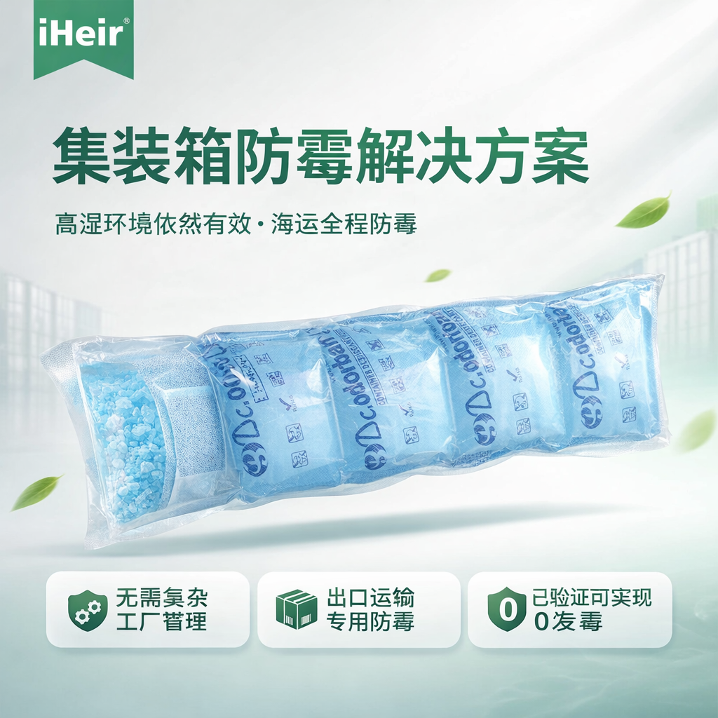 T-1000 集装箱防霉棒｜出口运输防霉防潮解决方案